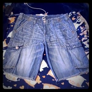 Jean (cargo like) shorts